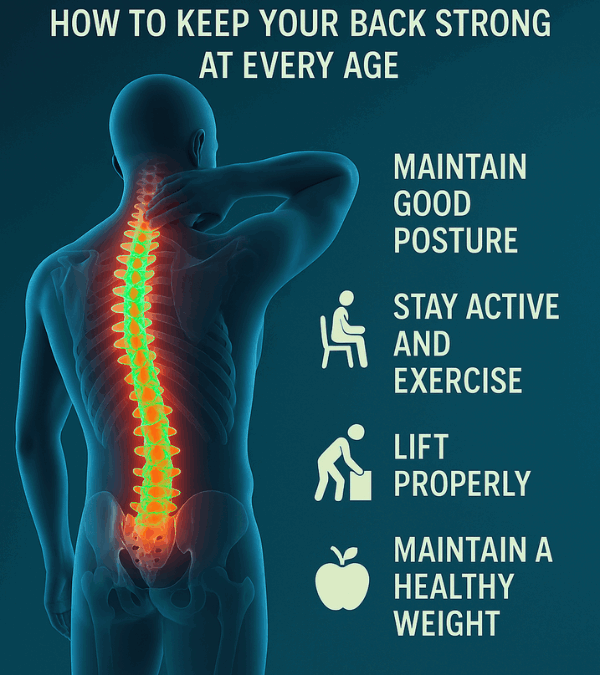 Spine Health Tips: How to Keep Your Back Strong at Every Age